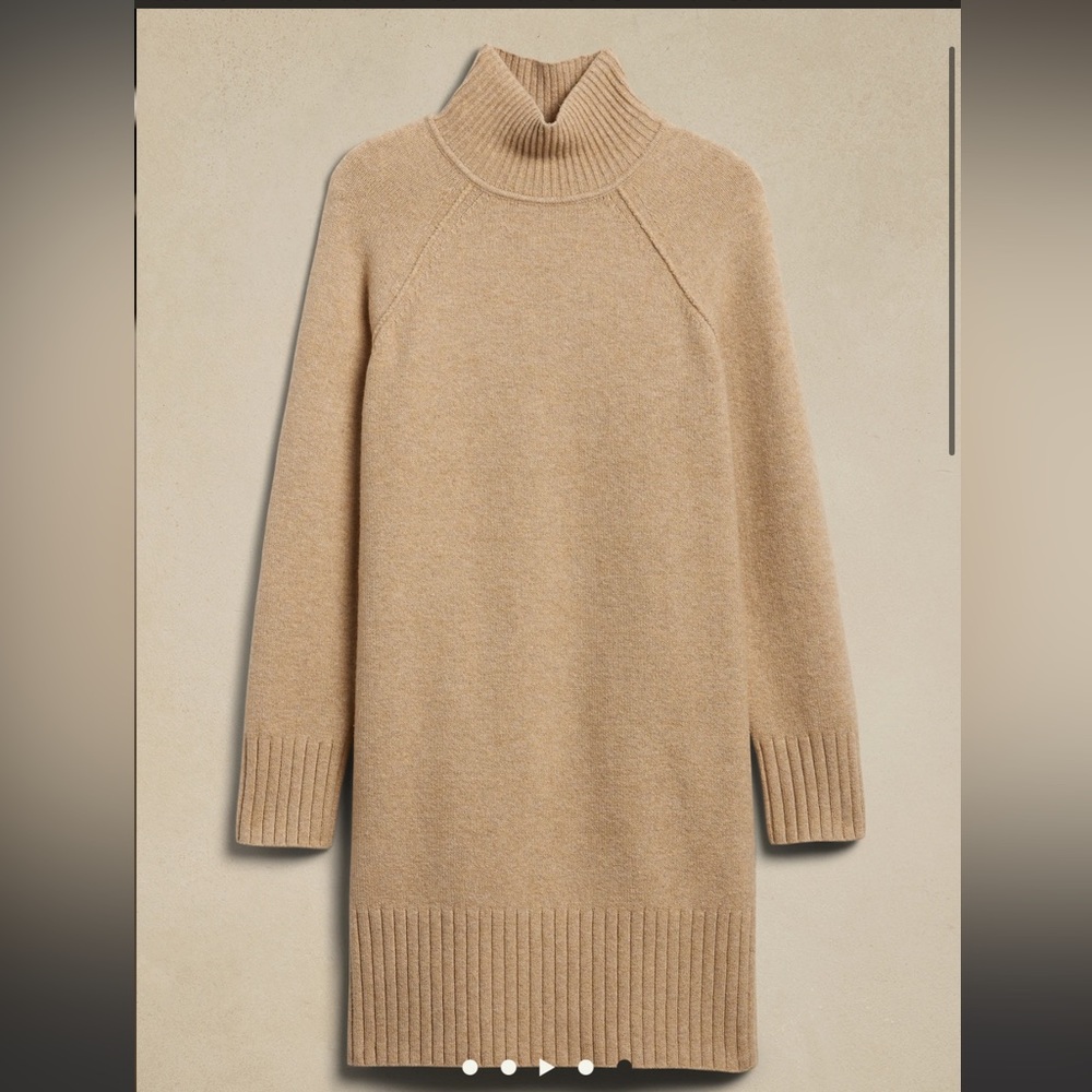 NWT banana republic knee length sweater dress (XS) - Picture 2 of 8